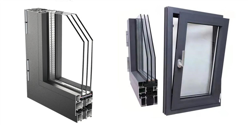 Khung hẹp ba lớp bằng nhôm chiếu sáng Windows Drive phát triển đô thị bền vững