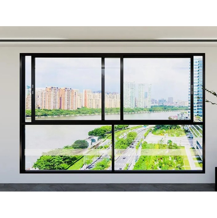 Trượt đôi với cửa sổ nhôm cách điện