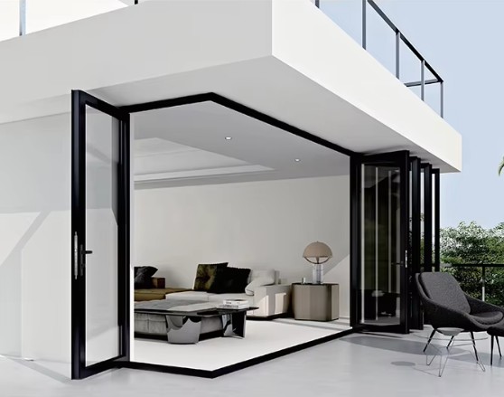 Gấp cửa nhôm