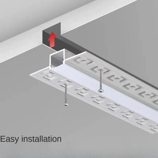 LED LED Dải tuyến tính ánh sáng hồ sơ nhôm
